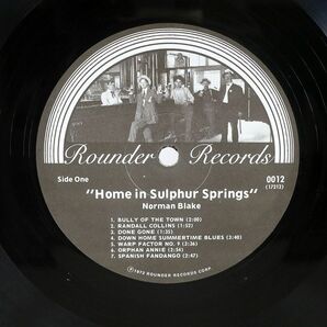 NORMAN BLAKE/HOME IN SULPHUR SPRINGS/ROUNDER 12 LPの画像2