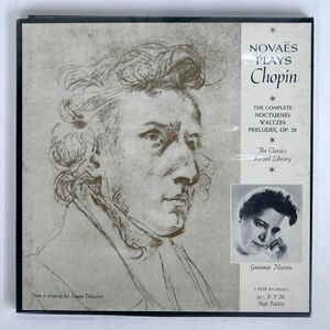 米 ギオマール・ノヴァエス/PLAYS CHOPIN/THE CLASSICS RECORD LIBRARY MRL9574 LP