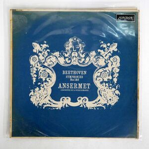 英 ANSERMET/BEETHOVEN SYMPHONIES NOS. 1 AND 8/LONDON CS6388 LP