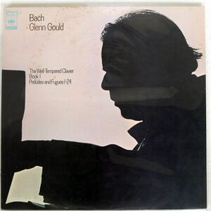 GLENN GOULD/BACH THE WELL-TEMPERED CLAVIER, BOOK 1/CBS/SONY SOCL1098 LP