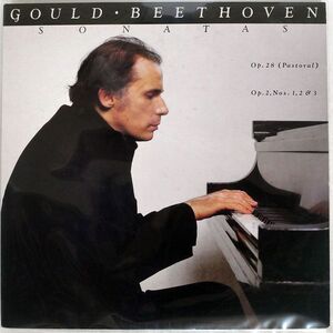 GLENN GOULD/BEETHOVEN: SONATAS OP. 28 (PASTORAL), OP. 2, NOS 1, 2 & 3/CBS/SONY 50AC11823 LP