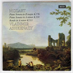 ASHKENAZY/MOZART: PIANO SONATA IN D MAJOR K.576 / PIANO SONATA IN A MINOR K.310 / RONDO IN A MINOR K.511/DECCA SXL6439 LP