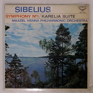 MAAZEL/SIBELIUS:SYMPHONIEN NR. 1 & 3/DG ST812 LP