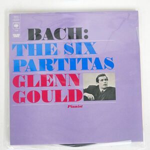 英 GLENN GOULD/グールド/バッハ ６つのパルティータ/CBS 77289 LP