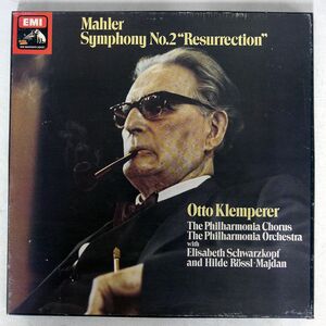 英 HMV クレンペラー/マーラー 交響曲第2番 復活/HIS MASTER’S VOICE SLS. 806 LP