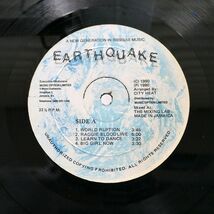 CITY HEAT/WORLD RUPTION/EASRTHQUAKE EARTHQUAKE001 LP_画像3