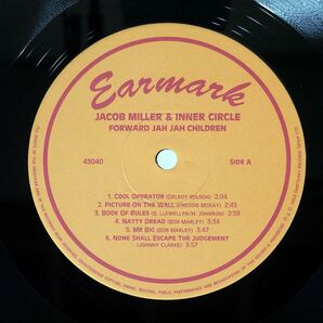 JACOB MILLER/FORWARD JAH JAH CHILDREN/EARMARK 43040 LPの画像2