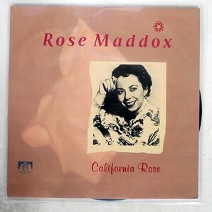 英 ROSE MADDOX/CALIFORNIA ROSE/SEE FOR MILES SEE 251 LPの画像1