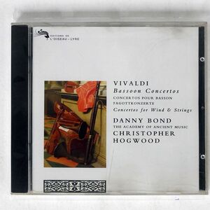 HOGWOOD,THE ACADEMY OF ANCIENT MUSIC/VIVALDI:BASSON CONCERTOS/L’OISEAU LYRE 436 867-2 OH CD □