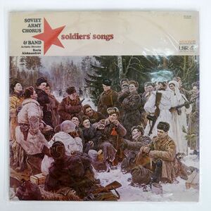 米 SOVIET ARMY CHORUS AND BAND/SOLDIERS’SONGS/ANGEL SR140186 LP