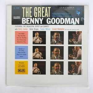 米 BENNY GOODMAN/GREAT/COLUMBIA CL820 LP