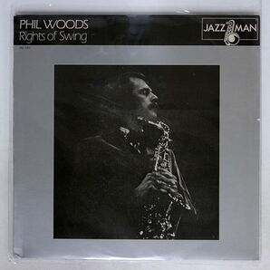 米 PHIL WOODS/RIGHTS OF SWING/JAZZ MAN JAZ5001 LPの画像1