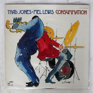 米 音符 THAD JONES & MEL LEWIS/CONSUMMATION/BLUE NOTE BST 84346 LP