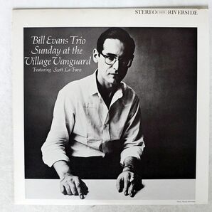 BILL EVANS TRIO/SUNDAY AT THE VILLAGE VANGUARD/RIVERSIDE SMJ6201 LPの画像1