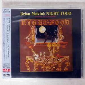 BRIAN MELVIN’S NIGHTFOOD FEATURING JACO PASTORIUS/NIGHT FOOD/SOLID CDSOL6360 CD □