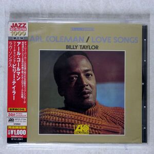 EARL COLEMAN/LOVE SONGS/ATLANTIC WPCR27394 CD □