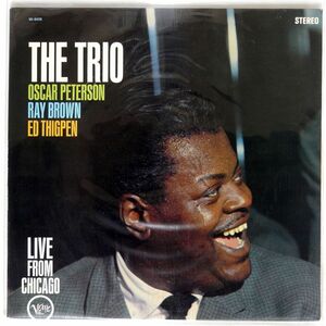 帯付き OSCAR PETERSON/TRIO - LIVE FROM CHICAGO/VERVE V68420 LP