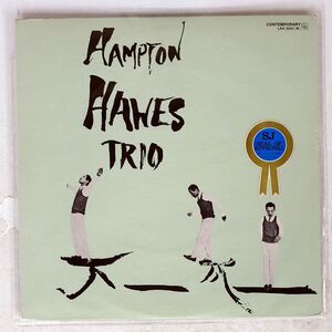 HAMPTON HAWES TRIO/VOL. 1/CONTEMPORARY LAX3001 LP
