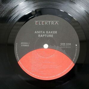 米 ANITA BAKER/RAPTURE/ELEKTRA 60444-1 LPの画像2