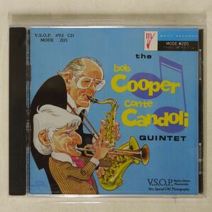 BOB COOPER - CONTE CANDOLI QUINTET/SAME/MODE RECORDS MODE 205 CD □の画像1