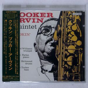 BOOKER ERVIN/COOKIN’/SAVOY JAZZ COCY-75929 CD □