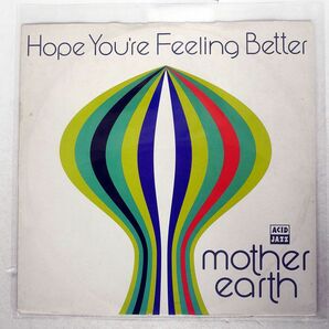 MOTHER EARTH/HOPE YOU’RE FEELING BETTER/ACID JAZZ JAZID55T 12の画像1