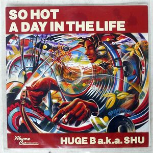 HUGE B A.K.A. SHU/SO HOT / A DAY IN THE LIFE/RHYME CUT PRODUCTION RCPV002 7 *