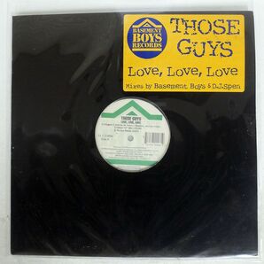 THOSE GUYS/LOVE LOVE LOVE/BASEMENT BOYS BB0061 12の画像1