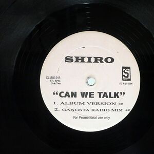 SHIRO/CAN WE TALK/STREET LIFERECORDS2SL8019 12