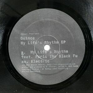 QUINCE/MY LIFE’S RHYTHM EP/DELSIN DSRQNC5 12の画像2