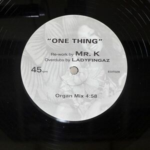 AMERIE/ONE THING (RE-WORKED BY MR. K)/NOT ON LABEL (AMERIE) EDIT02 12