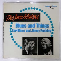 EARL HINES/BLUES AND THINGS/SWAGGIE S1262 LP_画像1