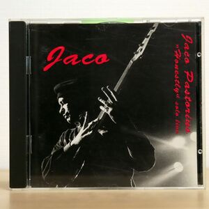 JACO PASTORIUS/HONESTLY/JAZZPOINT CD JP 1032 CD □