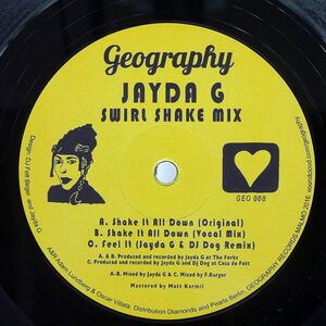 JAYDA G/SWIRL SHAKE MIX/GEOGRAPHY GEO008 12