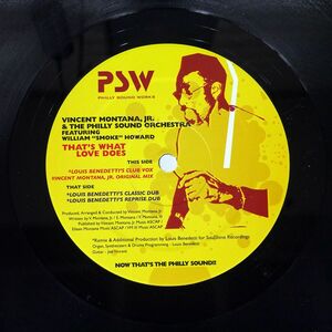 VINCENT MONTANA, JR./THAT’S WHAT LOVE DOES/PHILLY SOUND WORKS PSW12001 12