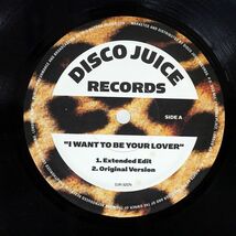 PRINCE/I WANT TO BE YOUR LOVER (EXTENDED EDIT) / HEAD (RE-EDIT)/DISCO! DISCOJUICEDJR3204 12_画像2