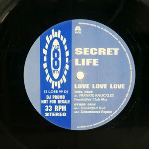 SECRET LIFE/LOVE LOVE LOVE/PULSE-8 12LOSE99 12