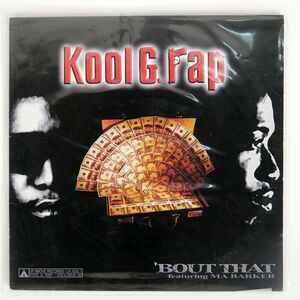 米 KOOL G. RAP/BOUT THAT/UP ABOVE UA3030.1 12