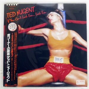 帯付き TED NUGENT/IF YOU CAN’T LICK ’EM...LICK ’EM/WEA P13630 LP