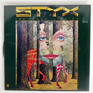 見本盤 STYX/GRAND ILLUSION/A&M RECORDS C25Y3130 LP