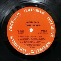MOUNTAIN/TWIN PEAKS/COLUMBIA PG32818 LP_画像2