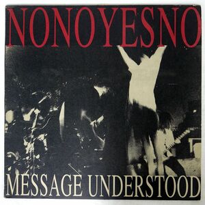 NONOYESNO/MESSAGE UNDERSTOOD/BIG STORE BST021 LP