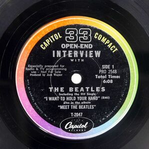 BEATLES/MEET THE BEATLES OPEN-END INTERVIEW DISC/CAPITOL PRO2549 7 □の画像3