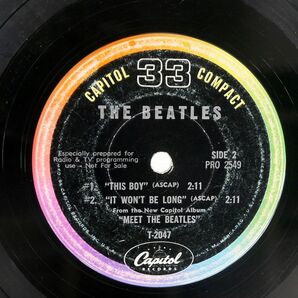 BEATLES/MEET THE BEATLES OPEN-END INTERVIEW DISC/CAPITOL PRO2549 7 □の画像4