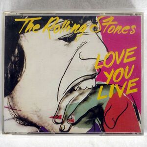 ROLLING STONES/LOVE YOU LIVE/CBS/SONY 40DP-5575 CD