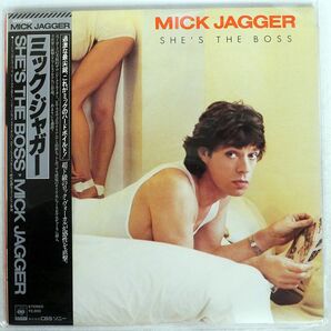 帯付き MICK JAGGER/SHE’S BOSS/CBS/SONY 28AP 2996 LPの画像1