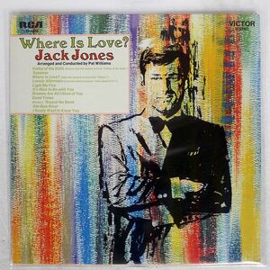 米 JACK JONES/WHERE IS LOVE/RCA VICTOR LSP4048 LP