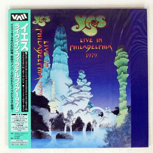 帯付き YES/LIVE IN PHILADELPHIA 1979/VIDEOART VALC3439 LDの画像1