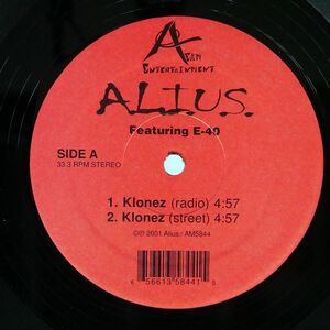 A.L.I.U.S. FEAT E-40/KLONEZ/A TEAM ENTERTAINMENT AM5844 12