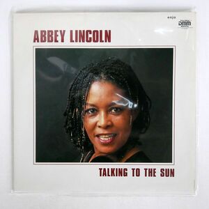 ABBEY LINCOLN/TALKING TO THE SUN/ENJA 4060 LP